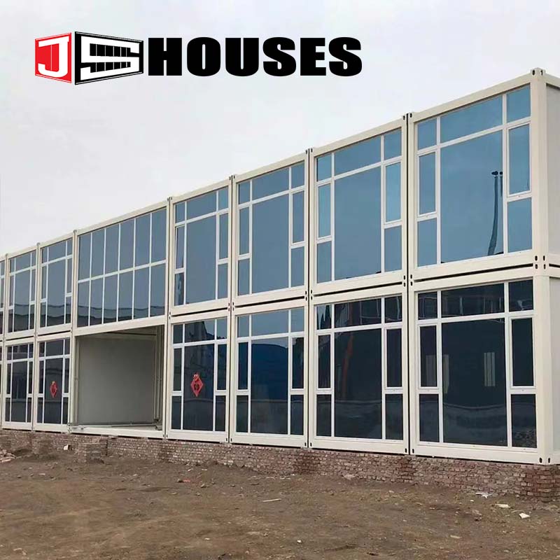 Two-Story Modular Container House for Construction Sites