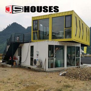 Double-story container house